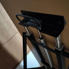 昇降デスク【ニトリ】昇降センターテーブル(ライザN LBR/BK)の画像