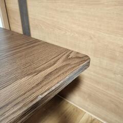 昇降デスク【ニトリ】昇降センターテーブル(ライザN LBR/BK)の画像