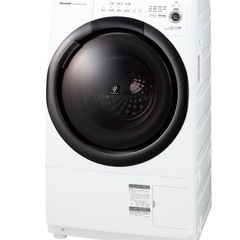 SHARP シャープ ES-S7F-WL ドラム式洗濯機 2021年製