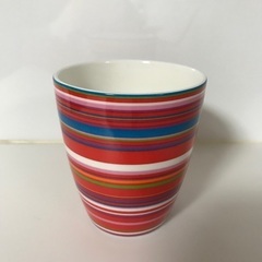 【美品】iittala(イッタラ) オリゴ マグ 0.25L（レッド）