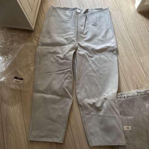 溶接用牛革製ジャンバー上下