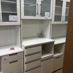 ★ジモティ割あり★ NITORI　ニトリ　にとり キッチンボード 白　ホワイト W80×D50×H201 クリーニング済み SJ7872