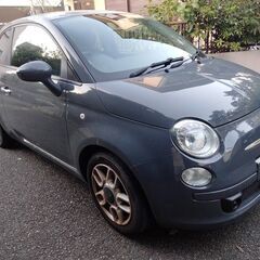 FIAT500稀少5速MT(ATは必ず壊れるので要注意！)内燃機...