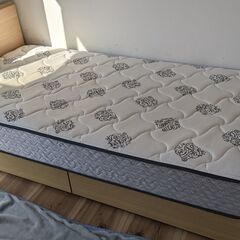 シングルベッド マットレス付 分解済みです。