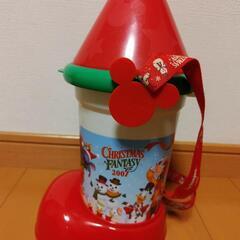 【値下げ】ディズニー　ポップコーンバケットとスーベニアカップ　クリスマスの画像