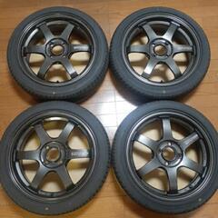 【極美品】TE37 sonic 16インチ 5.5j 4本セット...
