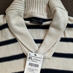 新品　XL メンズ　ZARA セーターの画像