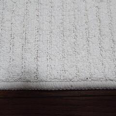 【値下げ】オーガニックコットン ラグマット 130x185cm 1.5畳 アイボリーの画像