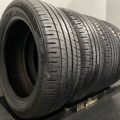 DUNLOP ENASAVE EC204 215/55R17 17インチ 夏タイヤ 4本 22年製 バリ溝 クラウンアスリート カムリ エスティマ等　(MTB649)クレジットカード QRコード決済可能