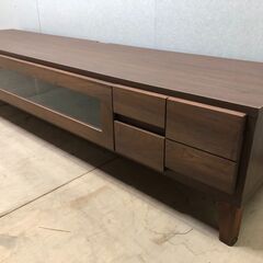 テレビボード　ウォールナット　180㎝　48293-2-010の画像