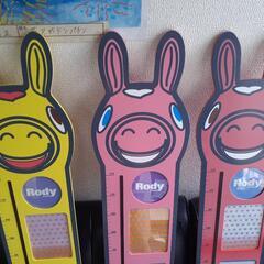 子供会に使えるロデイの身長計の画像