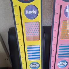 子供会に使えるロデイの身長計の画像