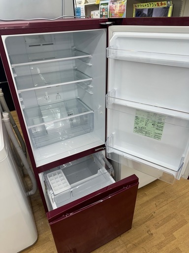 【ドリーム川西店御来店限定】AQUA  冷蔵庫　AQR-18H／クリーニング済み 【2002211255601748】