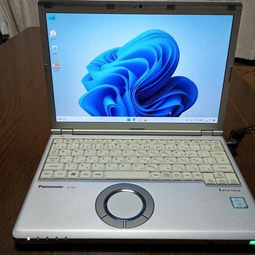 パナソニック　レッツノートｃｆーSZ6　win11PRO 軽さ849ｇ 電源ケーブル付き