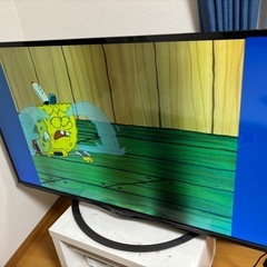 【受付終了】(ジャンク品・修理済)テレビ　AQUOS 50型