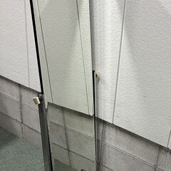 不二貿易 スタンドミラー 全身鏡 姿見 キャスター付 幅42.5...