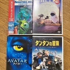 ピクサー等、CG映画DVD4セット