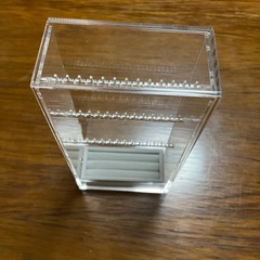 未使用品　アクセサリー収納(無印良品)の画像