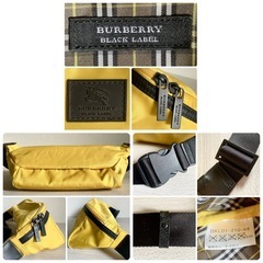 ☆お値引可能☆【美品】BURBERRY BLACK LABEL  ボディバッグ 斜めがけバッグの画像