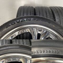 YH ADVAN Sport V107 265/40ZR21 夏タイヤ Weds kranze クレンツェ ケルベロス3 21インチ 9J5HPCD112+41 W166 GLE アウディQ5等 (MTJ617)クレジットカード QRコード決済可能の画像