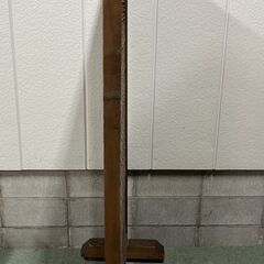 2台あり 木製 ラティスフェンス キャスター付 衝立 パーテーション ガーデン 片面すだれ 幅91cm×奥行51cm×高さ179cmの画像