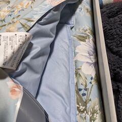 日本毛織株式会社　NIKKE 羽毛肌布団🤗新品未使用品🥳🥳🥳　3000円です😁の画像