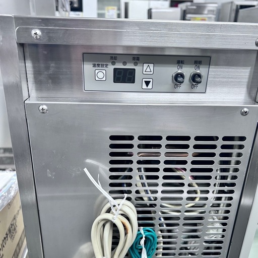 4987 大穂製作所◆卓上冷蔵ショーケース／後引戸◆W1200×D400 100V◆OHLAa-1200R 