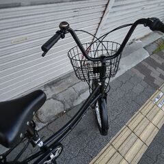 [Super Start]20吋 コンパクト自転車 外装6段/ブラックの画像