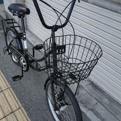 [Super Start]20吋 コンパクト自転車 外装6段/ブラックの画像