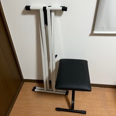 キーボードスタンド、イスセットの画像