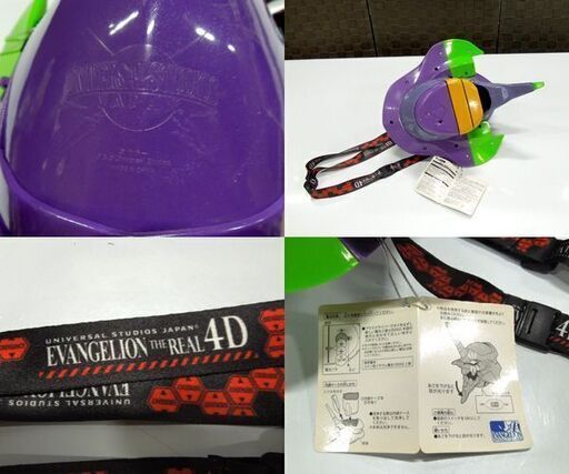 エヴァンゲリオン 初号機 ポップコーンバケツ USJ コラボ品 エヴァ タグ付き 碇シンジ 定形外可 札幌市 新道東店