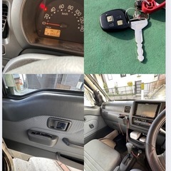 ハイゼット　エクストラ　ATの4WD、キーレス、パワーウィンドウ、ナビ、テレビ、ドラレコの画像