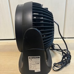 サーキュレーター 黒 上下首振りの画像