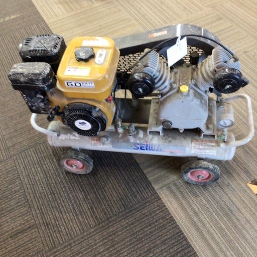 【店頭引取限定】【中古】【ジャンク品】【現状販売】SEIWA セイワ エンジンコンプレッサー　11,000円(税込)