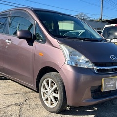 【支払総額12.8万円】10万キロ ムーヴ 車検令和7年3月 機関良好 ワンオーナー フルセグTV BTオーディオ 即日納車okの画像