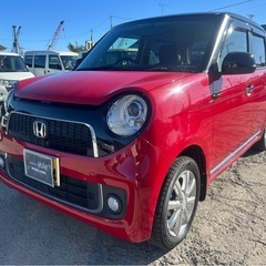 【支払総額16.8万円】h26年式お洒落な軽N-one赤黒ツート...