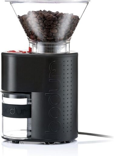 【美品】ボダム 電動式コーヒーグラインダー ブラック 10903-01JP-3