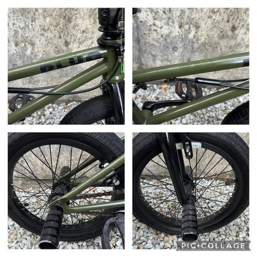BMX TNB PLUG カーキ色  オマケ付　フラットランド　フリースタイル
