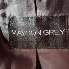 MAYSON GREY ウール混コート　2     A044の画像