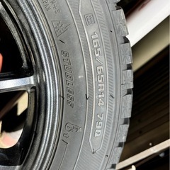 14インチスタッドレス ホイールセット 165/65R14　ルーミーの画像