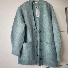 パフィータッチオーバーサイズカーディガン【長袖】　GUの画像