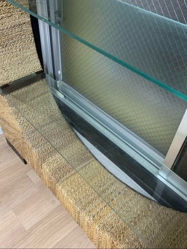 アジアン　オープンシェルフ　ラック　飾り棚　ウォーターヒヤシンス　キャビネット