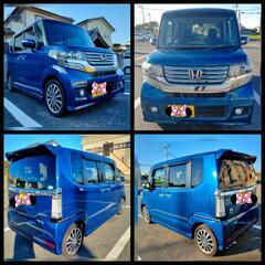 ホンダ N-BOXカスタムGターボ ナビテレビ バックカメラ両側パワスラ軽自動車の画像