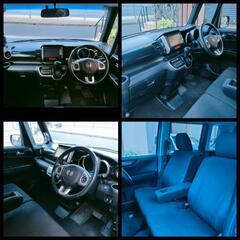 ホンダ N-BOXカスタムGターボ ナビテレビ バックカメラ両側パワスラ軽自動車の画像