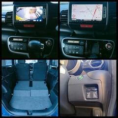 ホンダ N-BOXカスタムGターボ ナビテレビ バックカメラ両側パワスラ軽自動車の画像