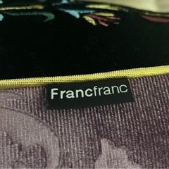 Francfrancクッション2個setの画像