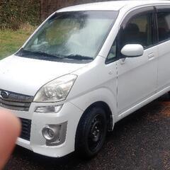 スバル　ステラカスタム　4WD車検付き