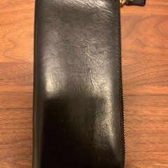 【HERZ】フルジップ長財布-Organシリーズ-　カラー：黒