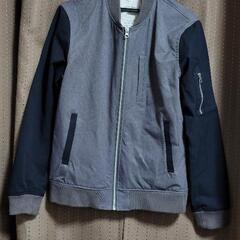 グレー&紺　メンズ　ジャケット　ワケアリの画像