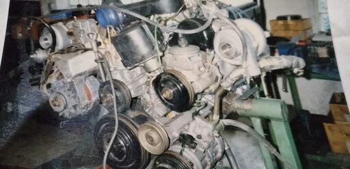 メルセデス―ベンツ126-エコターボーシステム取付け